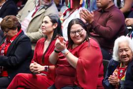 “Si ella lo decidiera, en algún momento, nos lo comunica, pero por ahora no nos ha comunicado nada”, declaró Montiel Reyes.