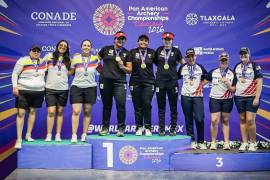 Cinco arqueros con raíces coahuilenses —Sebastián García, Ana Paula Vázquez, Ángela Ruiz, Dafne Quintero y Matías Grande— fueron protagonistas de la actuación nacional.