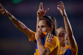 Precisamente, la goleadora de Liguillas con Tigres le anotó al América en la Semifinales del Apertura 2024 de la Liga MX Femenil.