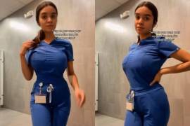 La enfermera señaló que debido a su cuerpo y los uniformes que usa ha sido criticada en redes sociales
