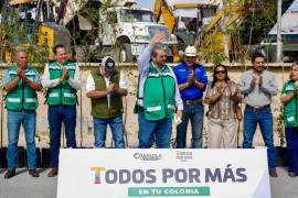 Los trabajos benefician a Parajes del Valle y sectores aledaños por la conectividad entre las colonias.