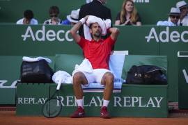 Novak Djokovic no pudo demostrar por qué sigue siendo el número uno en Montecarlo.