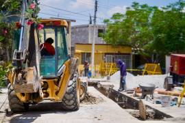 EMAS también ha rehabilitado redes sanitarias en Sindicalismo y avenida del Trabajo, calle Artículo 123 y el colector de la zona centro.