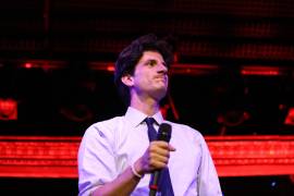 El candidato congresional demócrata Jack Schlossberg en Nueva York, el 23 de junio del 2026.