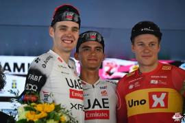 Con su victoria, Del Toro ayudó al UAE a alcanzar las 95 conquistas en la temporada 2025.