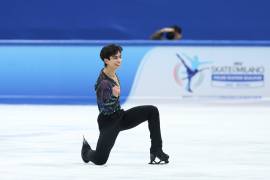 Donovan Carrillo impuso récord personal con 84.97 puntos en el programa corto del preolímpico rumbo a Milán-Cortina 2026, en Beijing.