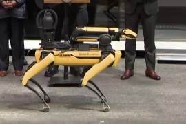 El perro robot que usará la policía de la ciudad de Nueva York.
