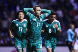 Hugo Camberos anotó su tercer gol del torneo y contribuyó al triunfo del Tricolor en Puebla.