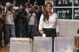 Morena aseguró que su candidata Mara Lezama alcanzó el triunfo contundente con 30 puntos porcentuales sobre el segundo lugar, Laura Fernández Piña, abanderada por la alianza PAN-PRD