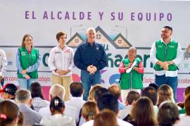 El alcalde Román Cepeda entregó obras que promueven la convivencia y seguridad en Hacienda Santa María.