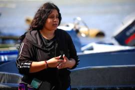 La migrante Alejandra Ramírez, asegura que lo que veía en TikTok sobre aquel camino para llegar a EU nada tenía que ver con la realidad.