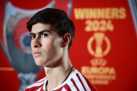 Armando “Hormiga” González podría disputar ante Asteras Tripolis sus primeros minutos oficiales con la camiseta del Olympiacos.
