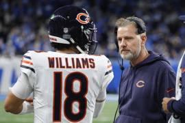 Justo después de una extraña caída ante los Lions, el coach de los Bears, Matt Eberflus, fue despedido.