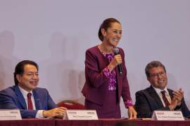 En reunión con diputados de Morena de la siguiente Legislatura, Claudia Sheinbaum, presidenta electa de México, pide cuidar proceso de reforma Judicial propuesta por AMLO.