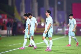 Aldo de Nigris descontó para el Tri Sub-17 con un remate de cabeza al minuto 56, pero no fue suficiente para revertir el marcador.