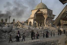 Autoridades de Irak pidieron a la UNESCO detener las operaciones de restauración del recinto | Foto: AP