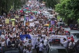 Este 28 de agosto, estudiantes de la Universidad Nacional Autónoma de México, encabezados por la comunidad estudiantil de la Facultad de Derecho, se unieron para manifestarse contra la reforma al Poder Judicial.