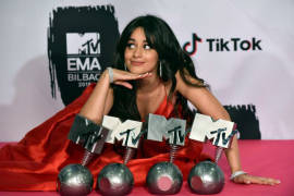 Camila Cabello triunfa en los MTV EMAs