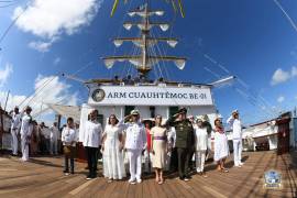 El Buque Escuela Cuauhtémoc finalmente ha regresado a México, tras sufrir un accidente durante el pasado mayo, en Brooklyn, Nueva York, Estados Unidos.