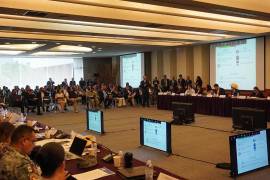 Autoridades mexicanas y estadounidenses analizan avances en conectividad binacional.