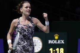 En singapur Radwanska está en semifinales