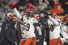 Los Bengals de Cincinnati vencieron 19-17 a los Pittsburgh Steelers en el Acrisure Stadium.