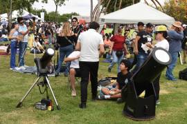 La transmisión del evento astronómico, fue todo un fenómeno en los lugares que lo pudieron observar.