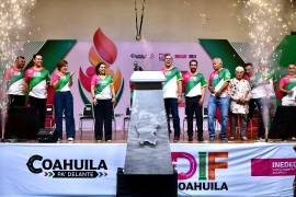 La ceremonia inaugural fue encabezada por el gobernador Manolo Jiménez Salinas y la presidenta honoraria del DIF Coahuila, Liliana Salinas Valdés.