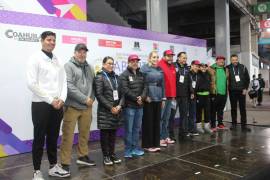 El evento contó con la participación de Antonio Cepeda Licón, director del Instituto Estatal del Deporte de Coahuila, la propia Dafne Quintero, así como el alcalde, Carlos Villarreal Pérez, y la presidenta honoraria del DIF Monclova, Mavis Sosa.