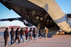 La República Democrática del Congo recibió de 15 latinoamericanos deportados desde Estados Unidos.