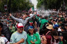 Múltiples heridos durante los festejos del Paseo de la Reforma