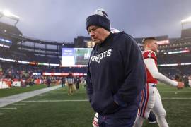 Bill Belichick dejará a los Patriots luego de 23 años con el equipo y seis anillos del Super Bowl ganados.