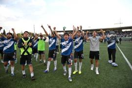 Saltillo Soccer celebró en casa el pase a la final y el ascenso de categoría.