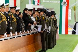 La presidenta de México, Claudia Sheinbaum, encabezó la ceremonia por el 112 aniversario del Ejército Mexicano, en Nuevo León.