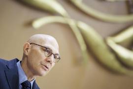 El Alto Comisionado de las Naciones Unidas para los Derechos Humanos, Volker Turk, habla durante la apertura del 61.º período de sesiones del Consejo de Derechos Humanos de las Naciones Unidas.