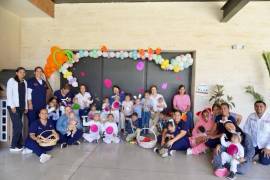 Niñas y niños de Casa Nana participaron en actividades recreativas durante las vacaciones de Pascua.