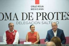Salinas dijo que el gobierno estatal y el DIF mantienen un apoyo permanente a la Cruz Roja.
