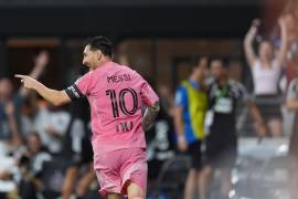 Lionel Messi marcó dos veces y participó en otro gol para conducir la remontada del Inter Miami ante Atlético de San Luis.
