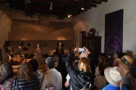 El Museo Venustiano Carranza fue uno de los puntos visitados por la delegación regiomontana durante su estancia en Cuatro Ciénegas.