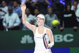 Kerber frustró a Keys en Copa WTA