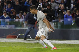 En medio de la acusación por violación, Cristiano Ronaldo se sacude el estrés con un golazo