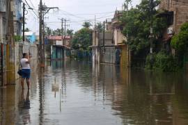 En Veracruz, mil 555 viviendas registraron ingreso de agua en 32 municipios, mientras que seis cuerpos de agua se desbordaron.