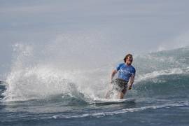 Alan George Cleland Quiñonez tuvo a los aficionados no solo del surf, sino de la participación de los mexicanos en París 2024, al filo de la butaca esperando ver al mexicano alcanzar los Cuartos de Final.