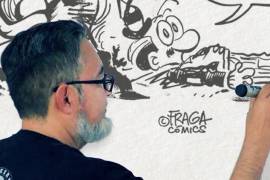 Francisco García Aldape, conocido como Fraga, ha dedicado más de 40 años al humor gráfico y la caricatura, con obras emblemáticas como Don Ramirito.