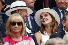 Emma Watson se roba la final femenil de Wimbledon