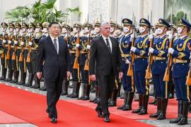 Díaz-Canel visitó al mandatario chino, tras su visita a Putin, con la intención de ratificar el apoyo mutuo en “intereses fundamentales”.