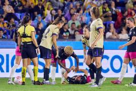 La futbolista será sometida a una intervención quirúrgica, aunque se encuentra estable.