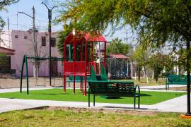 Con la rehabilitación de la plaza se busca fortalecer la convivencia comunitaria.