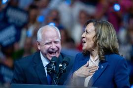 Tras anunciar al gobernador de Minnesota, Tim Walz, como su compañero de fórmula, la candidata presidencial demócrata, Kamala Harris, inició campaña con un mensaje de esperanza.