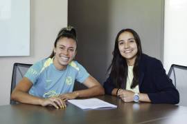 Priscila Flor da Silva, delantera brasileña de 20 años, debutará con América Femenil en el futbol mexicano.